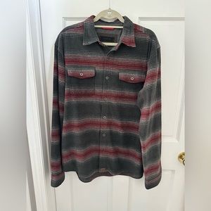 Grizzly DKOTA fleece flannel shacket